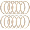 12Pcs Bamboo Embroidery Hoop FIND-SC0015-73B-1