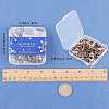 Brass Ice Pick Pinch Bails KK-SC0001-34-7