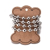 Tarnish Resistant 304 Stainless Steel Ball Chains CHS-E021-13M-P-3