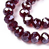 Electroplate Glass Beads Strands EGLA-A034-T2mm-A28-3