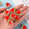 Transparent Enamel Acrylic Beads TACR-S155-001F-5