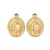 Ion Plating(IP) 304 Stainless Steel Pendants STAS-N097-121LG-NR-1