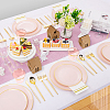 50 Bags House Shaped Paper Folding Candy Tote Boxes with Hollow Window and Rope Handles CON-BC0007-76B-5