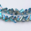 Electroplate Glass Beads Strands EGLA-J145-4mm-FR01-3