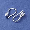 Brass Earring Hooks KK-A236-16S-2