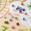 20Pcs Handmade Porcelain Beads PORC-TA0001-32-5