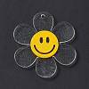 Transparent Acrylic Big Pendants OACR-P012-A06-3