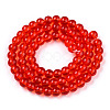 Transparent Glass Beads Strands GLAA-T032-T6mm-09-3