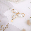 1Pc Bowknot Alloy Rhinestone Brooches for Women JEWB-LP0010-19KCG-3