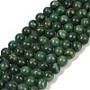  Natural African Jade Beads Strands G-K091-4mm-3