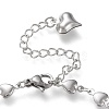 Tarnish Resistant 304 Stainless Steel Bracelet Making STAS-L248-009P-B-3