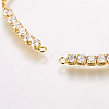 Brass Chain Bracelet Making X-MAK-P007-04-03G-2