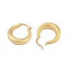 Brass Ring Hoop Earrings EJEW-Q391-10G-3