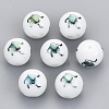 Electroplate Glass Beads EGLA-S178-11J-05-1
