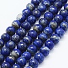 Natural Lapis Lazuli Beads Strands X-G-F561-6mm-G-1