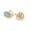 Brass Alloy Pendants KK-R226-10G-02-2