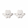 Non-Tarnish 201 Stainless Steel Connector Charms STAS-G296-16P-1