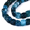 Natural Dyed Quartz Beads Strands G-T131-56A-3