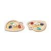 Epoxy Resin Pendants RESI-X0001-40-4