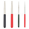 4Pcs 2 Colors Carbon Steel Wire Winding Rods AJEW-UN0001-79-1