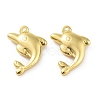 304 Stainless Steel Pendants STAS-F304-02G-01-1