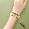 Tibetan Style dZi Beads TDZI-BC0001-01-6