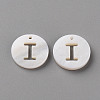 Natural Freshwater Shell Pendants SHEL-Q311-008I-1