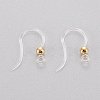 Eco-Friendly Plastic Earring Hooks STAS-K203-03G-2