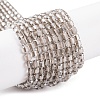 Electroplate Glass Beads Strands EGLA-D031-01X-2