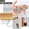 24Pcs 304 Stainless Steel Ball Chain Connectors STAS-NB0001-25-5