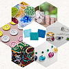3Pcs 3 Colors Folding Velvet Jewelry Storage Bags for Earrings Rings Bracelets ABAG-CN0001-69C-5