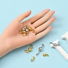 8Pcs 2 Style Brass Magnetic Clasps Converter KK-YW0001-35-FF-5