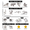 176Pcs Beads & Charms Kit for DIY Jewelry Making DIY-FH0003-37-5