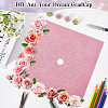 Square EVA Glitter Graduation Cap Topper Stickers DIY-WH20053-05E-3