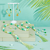 450pcs 15 Style Glass Beads GLAA-PH0001-54-2