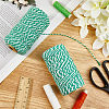 2 Rolls Macrame 2-Ply Cotton Braided Thread MAKN-CY0001-01B-3
