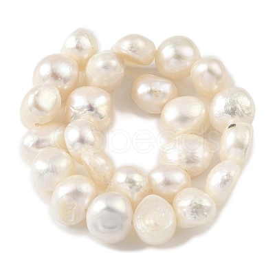 Natural Cultured Freshwater Pearl Beads Strands PEAR-A006-08A-1