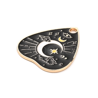 Alloy Enamel Pendants FIND-V001-01G-05-1