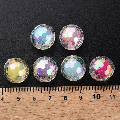 Transparent Acrylic Beads TACR-S152-14B-1