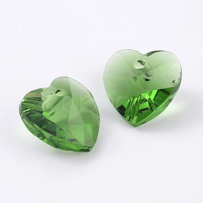 Romantic Valentines Ideas Glass Charms X-G030V10mm-07-1