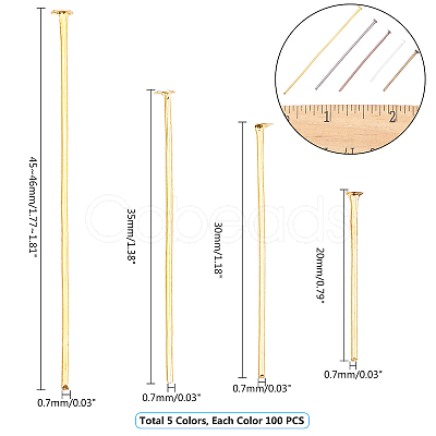 Iron Flat Head Pins IFIN-PH0024-51-1