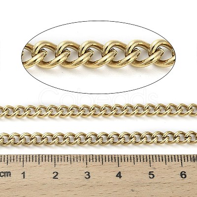 316L Surgical Stainless Steel Curb Chains CHS-H115-02D-G-1