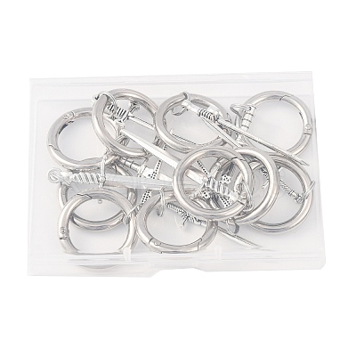 12Pcs 6 Style Tibetan Style Alloy Shoe Charms HJEW-AB00631-1