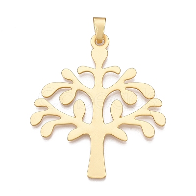 Plating Alloy Big Pendants PALLOY-T090-26G-1