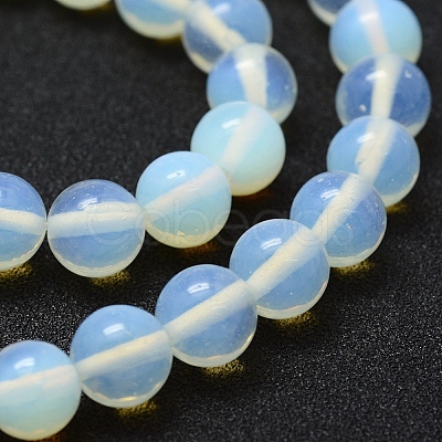 Opalite Beads Strands G-P335-18-8mm-1