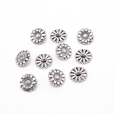 Alloy Buttons BUTT-WH0021-07AS-1