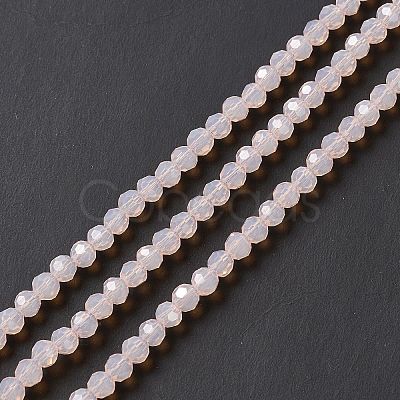 Faceted(32 Facets) Glass Beads Strands EGLA-J042-35A-02-1