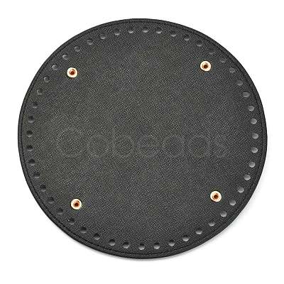 PU Leather Flat Round Bottom X-FIND-P001-03A-01-1