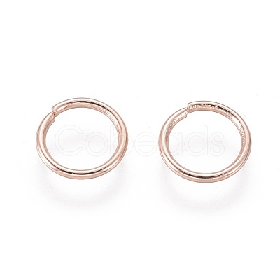 304 Stainless Steel Open Jump Rings STAS-O098-02RG-06-1