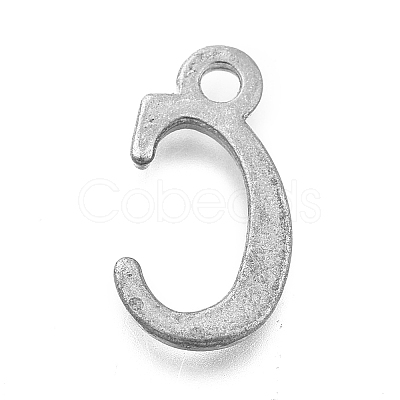 Alloy Letter Pendants LS-PALLOY-J718-01C-C-1